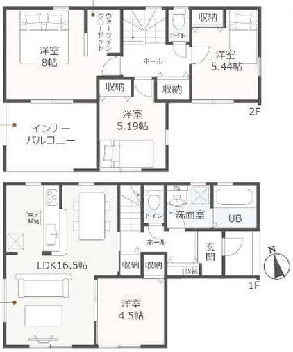 西尾市寺津町天王山　新築戸建2棟