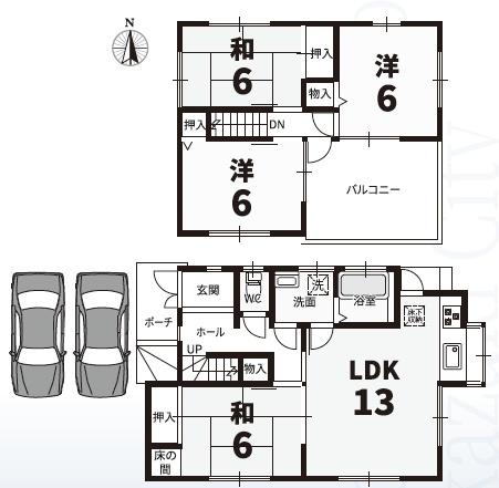 岡崎市井田町字１丁目の中古一戸建て