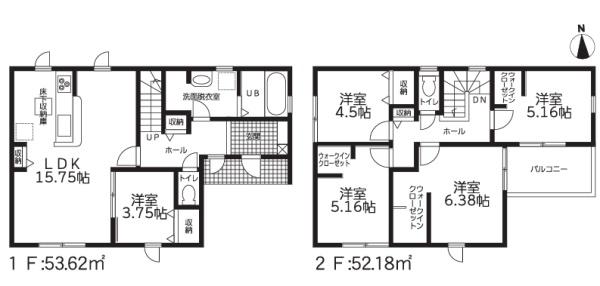 西尾市家武町　新築戸建3号棟