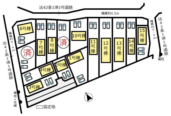 西尾市一色町味浜上乾地　新築建売1号棟