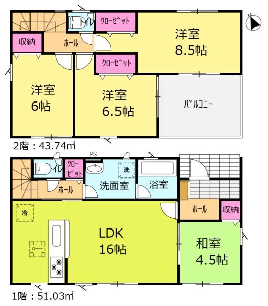 西尾市一色町味浜上乾地　新築建売10号棟