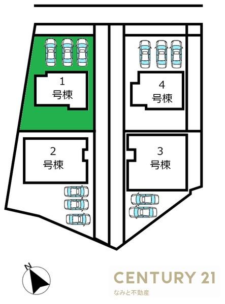 西尾西浅井町　第１期　1号棟