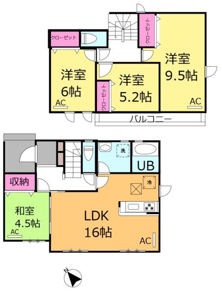 西尾西浅井町　第１期　4号棟