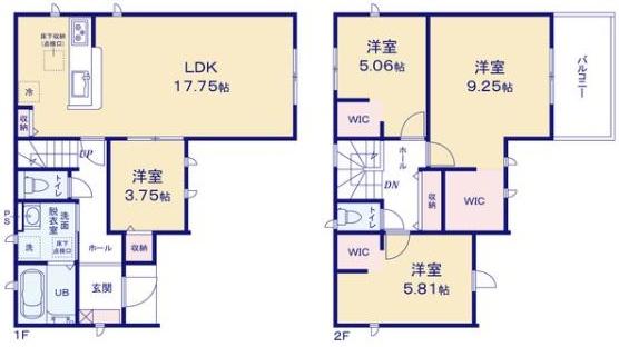 岡崎市下和田町新築戸建2号棟