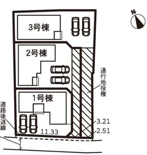 岡崎市下和田町新築戸建3号棟