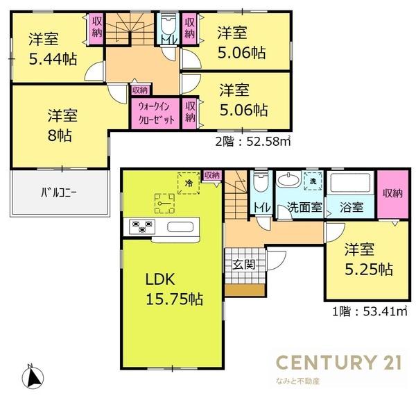 西尾市新渡場町　新築一戸建　　1号棟