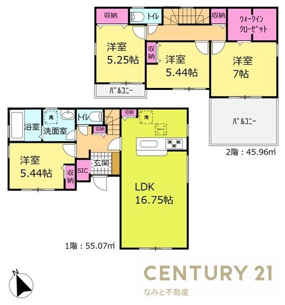 西尾市新渡場町　新築一戸建　2号棟