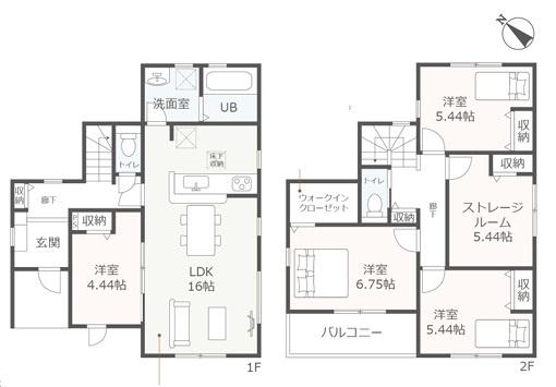 西尾市愛知県西尾市平坂町奥天神　新築一戸建