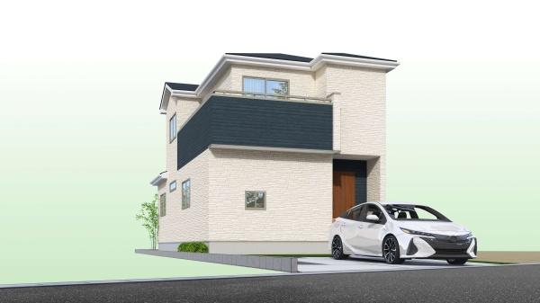岡崎市矢作町　新築戸建　3号棟