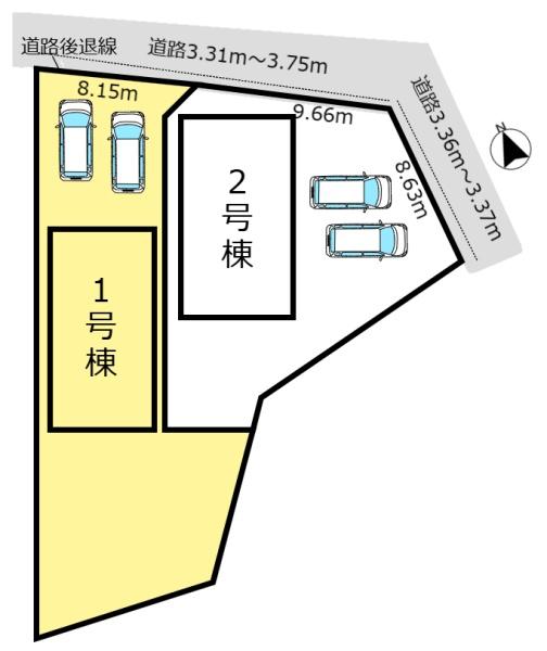 西尾市田貫町　新築戸建　1号棟