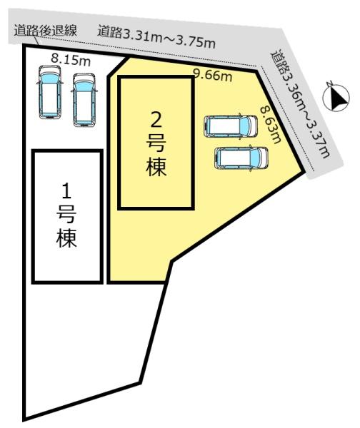 西尾市田貫町　新築戸建　2号棟