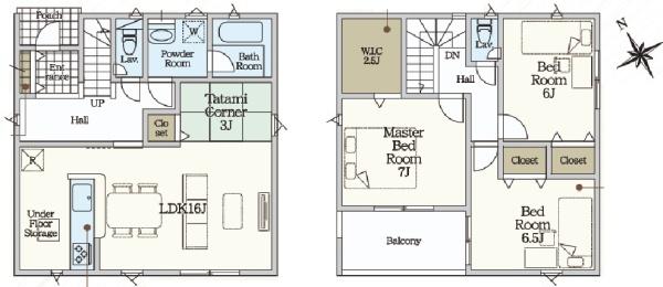 岡崎市本宿台新築戸建　全5棟　1号棟