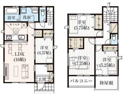 安城市今本町　新築戸建　1号棟