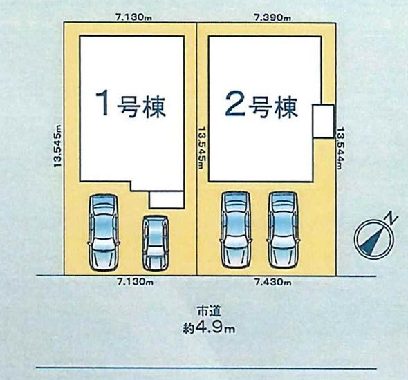 安城市里町石橋新築戸建　全2棟　1号棟