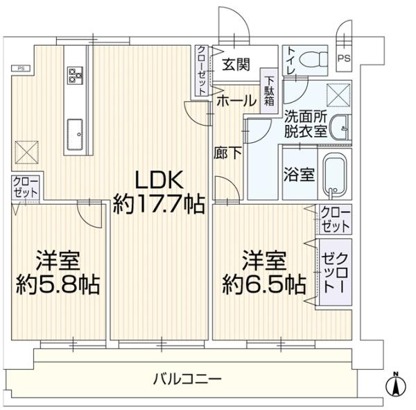 キングスコート久後崎　302号室