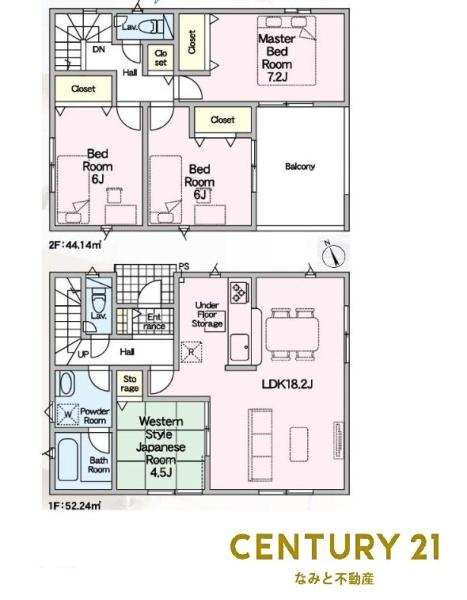 岡崎市中島町　新築戸建　3号棟