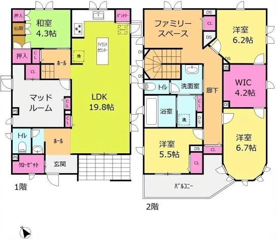 岡崎市美合西町字松下の中古一戸建て
