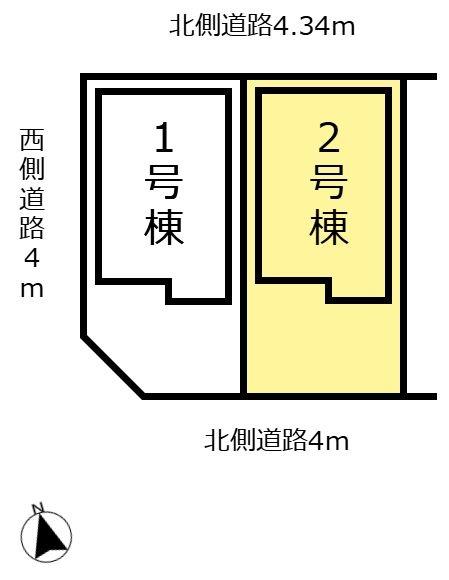 岡崎市北野町　新築戸建　2号棟
