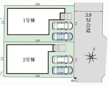 岡崎市細川町2期　新築戸建　2号棟