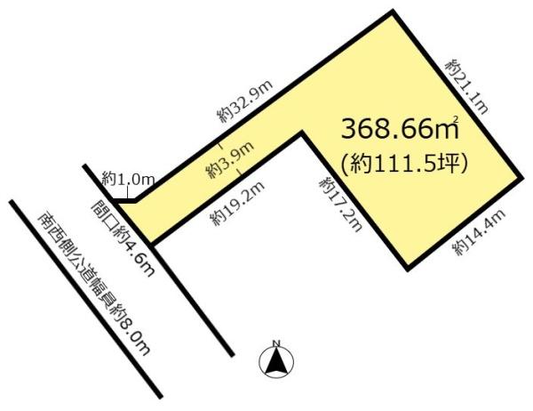 岡崎市中島西町１丁目の土地