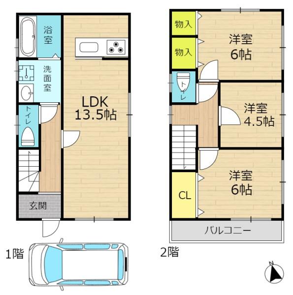 京都市西京区大枝塚原町の中古一戸建