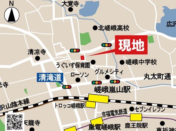 京都市右京区嵯峨大覚寺門前宮ノ下町の新築一戸建