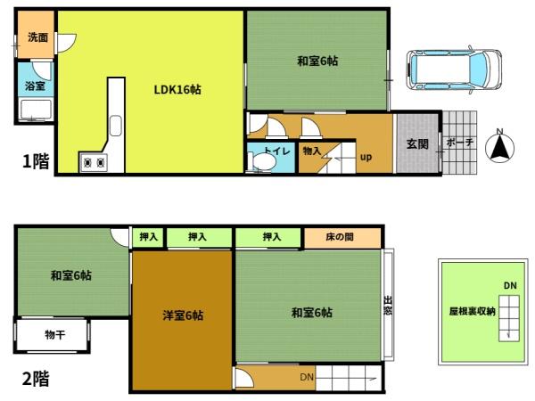 京都市西京区上桂前田町の中古一戸建