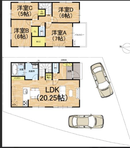亀岡市大井町並河１丁目の新築一戸建