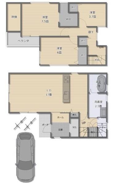 枚方市長尾元町２丁目の中古一戸建て