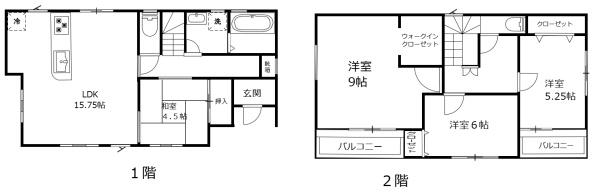 みよし市福谷町下り松　中古戸建て【築浅】