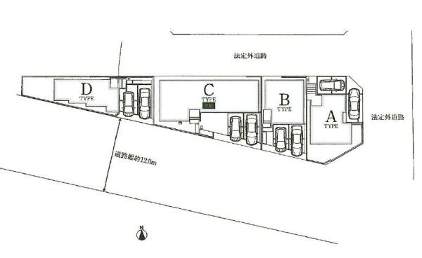 Hみよし三好町Ⅲ④　C棟