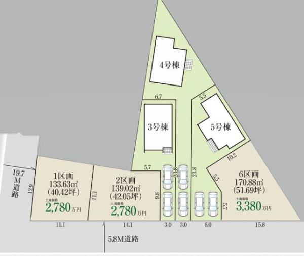 グラファーレ　豊田市永覚新町　新築戸建て　４号棟