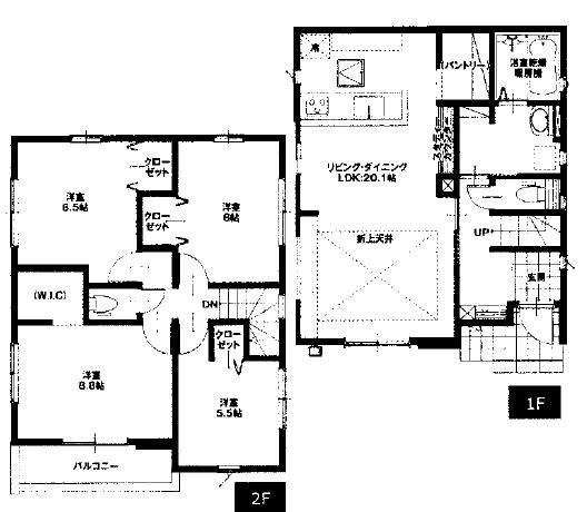 Erdeみよし市莇生町水洗　１期　【新築戸建て】