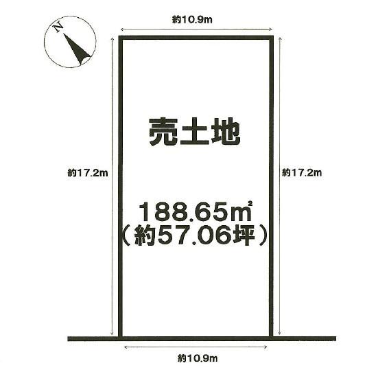 みよし市福谷町棚田　売土地