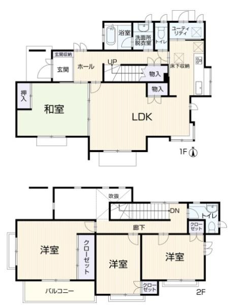 みよし市三好丘桜四丁目　中古住宅【再生住宅】