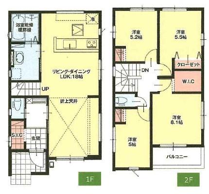 Erdeみよし市莇生町２期1号棟　【新築戸建て】