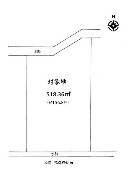 岐阜県岐阜市西改田先道　売土地