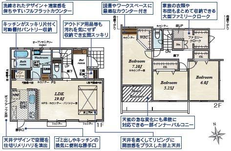 ブルーミングガーデン　みよし市天王台１期　１号棟【新築】