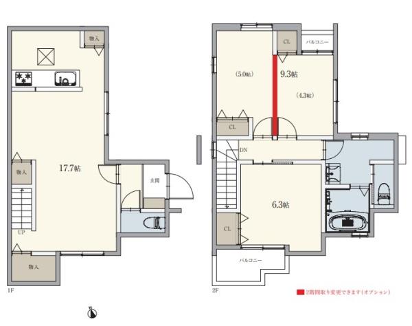Hみよし三好町Ⅳ②　Bタイプ