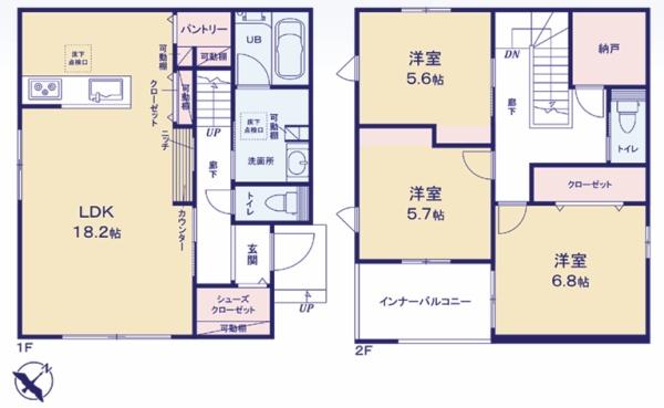 三好丘旭３期　１号地【新築分譲住宅】