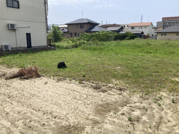 浜松市中央区三島町の土地(現地土地写真)