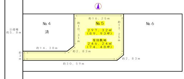 センチュリー２１浜松不動産販売　初生町の分譲地