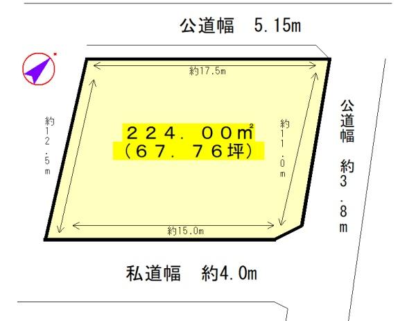 浜松市中央区蜆塚１丁目の売土地