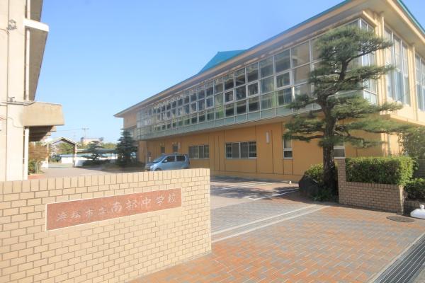 浜松市中央区三島町の土地(南部中学校)
