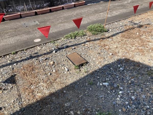 菊川市本所の土地(現地土地写真)