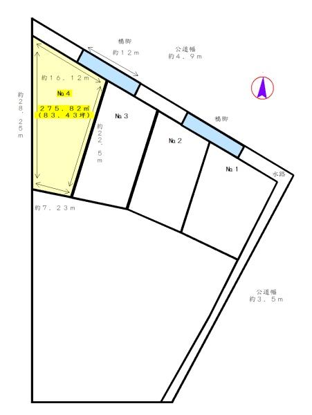 センチュリー２１浜松不動産販売　白羽町の分譲地　ナンバー４
