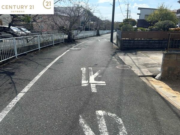 浜松市中央区富塚町の土地(前面道路含む現地写真)