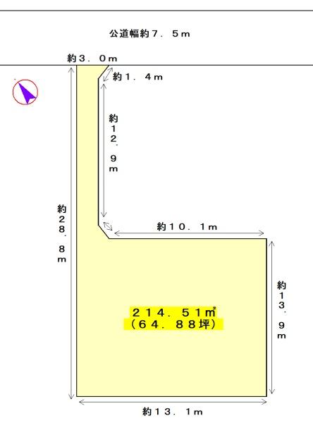 浜松市中央区高丘東２丁目の売土地