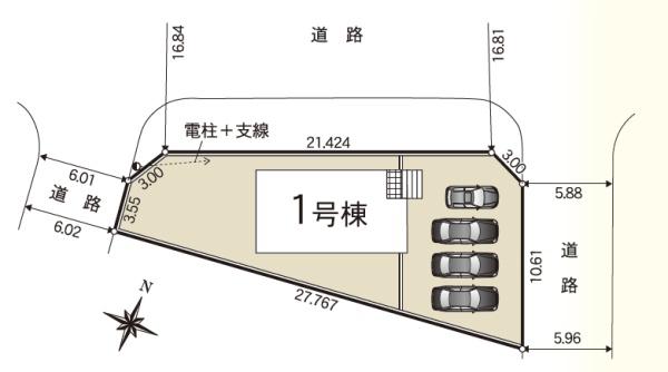 袋井市三門町の新築一戸建