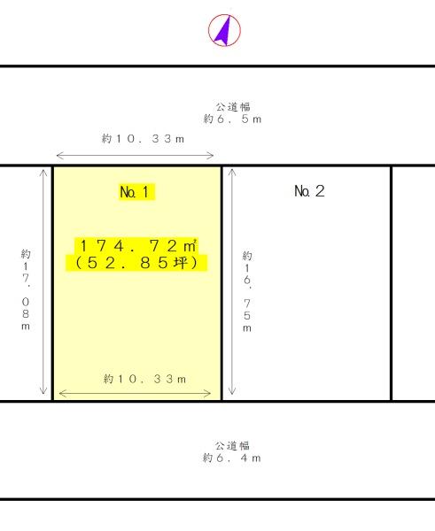 センチュリー２１浜松不動産販売　富塚町の分譲地（№１区画）